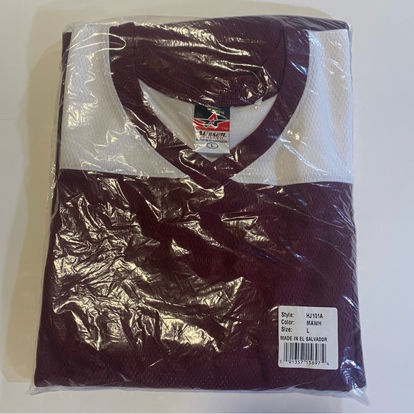 Alleson Athletic Hockey jersey w/o logo,for practice,NIP, HJ101A 100% polyester - Picture 7 of 7